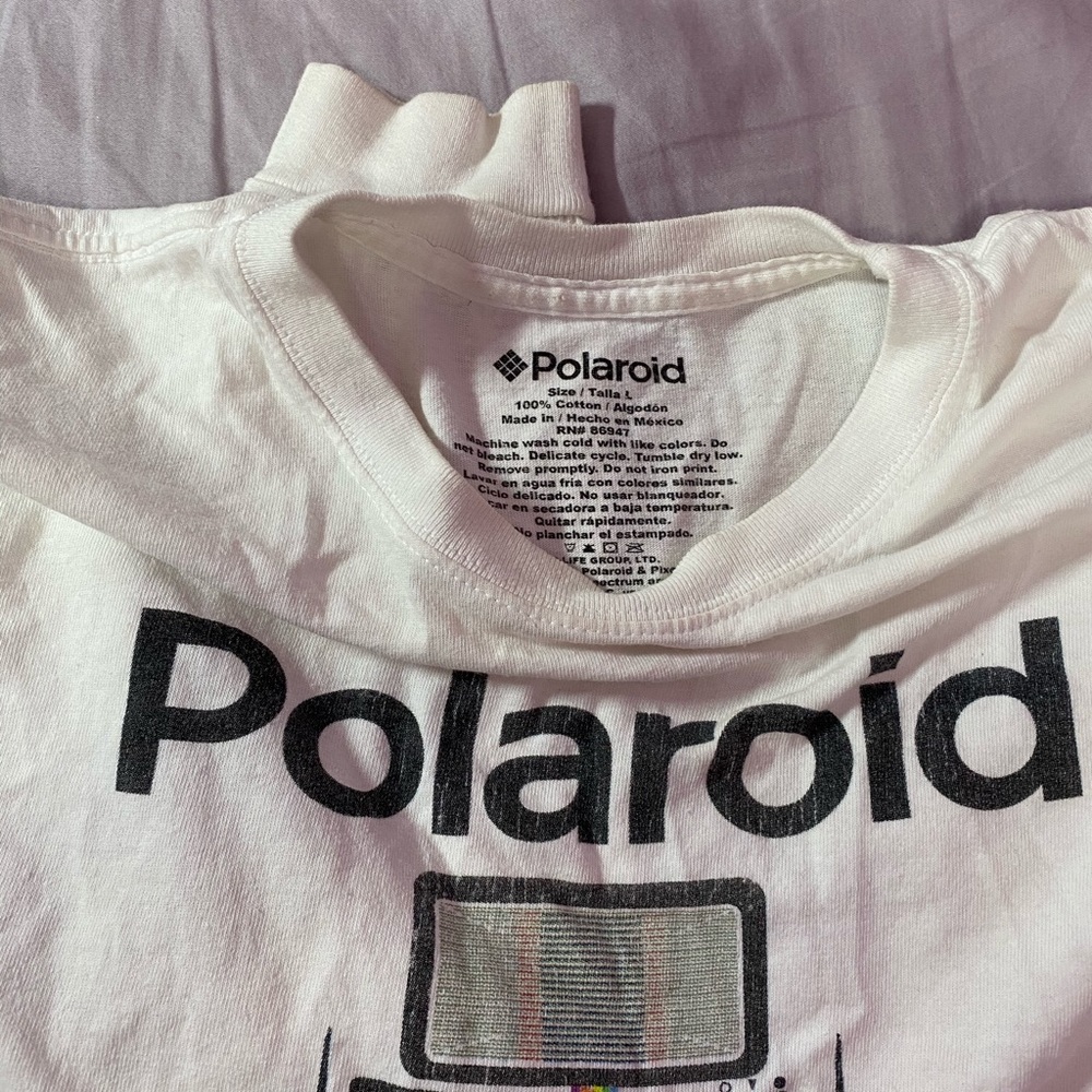 Polaroid Crop Top